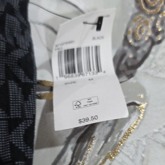 Michael Kors Black Patterned Joggers - Picture 5 of 9